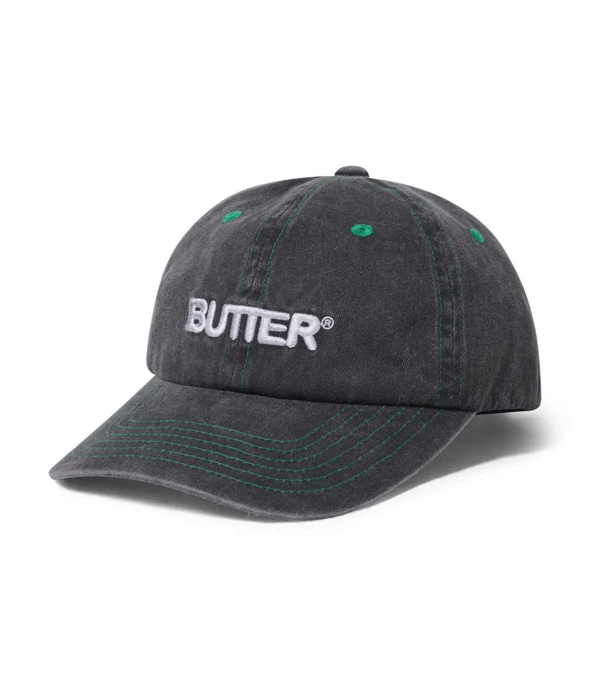 Butter Goods  Rounded Logo 6 Panel Cap