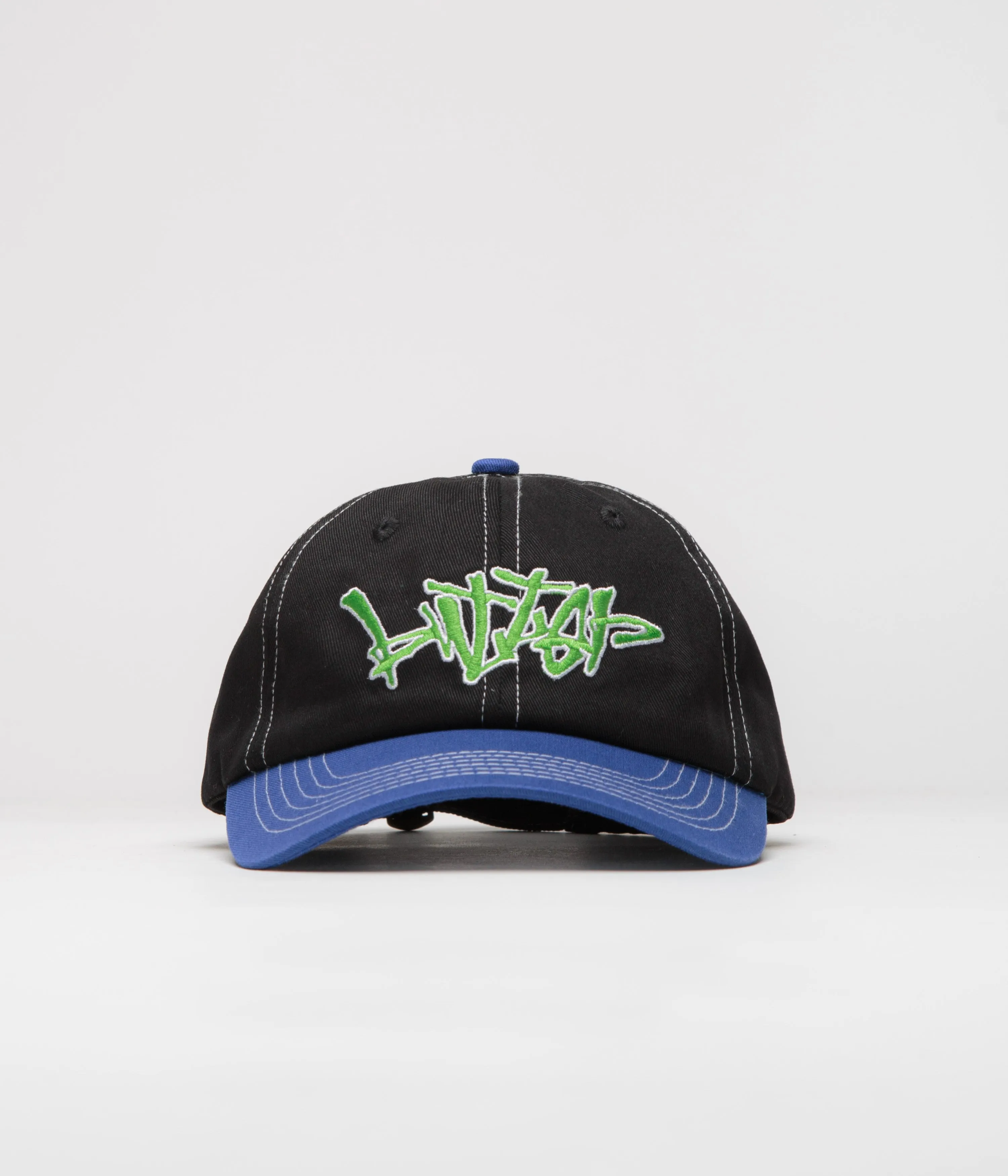 Butter Goods Scratch Cap - Black / Royal Blue