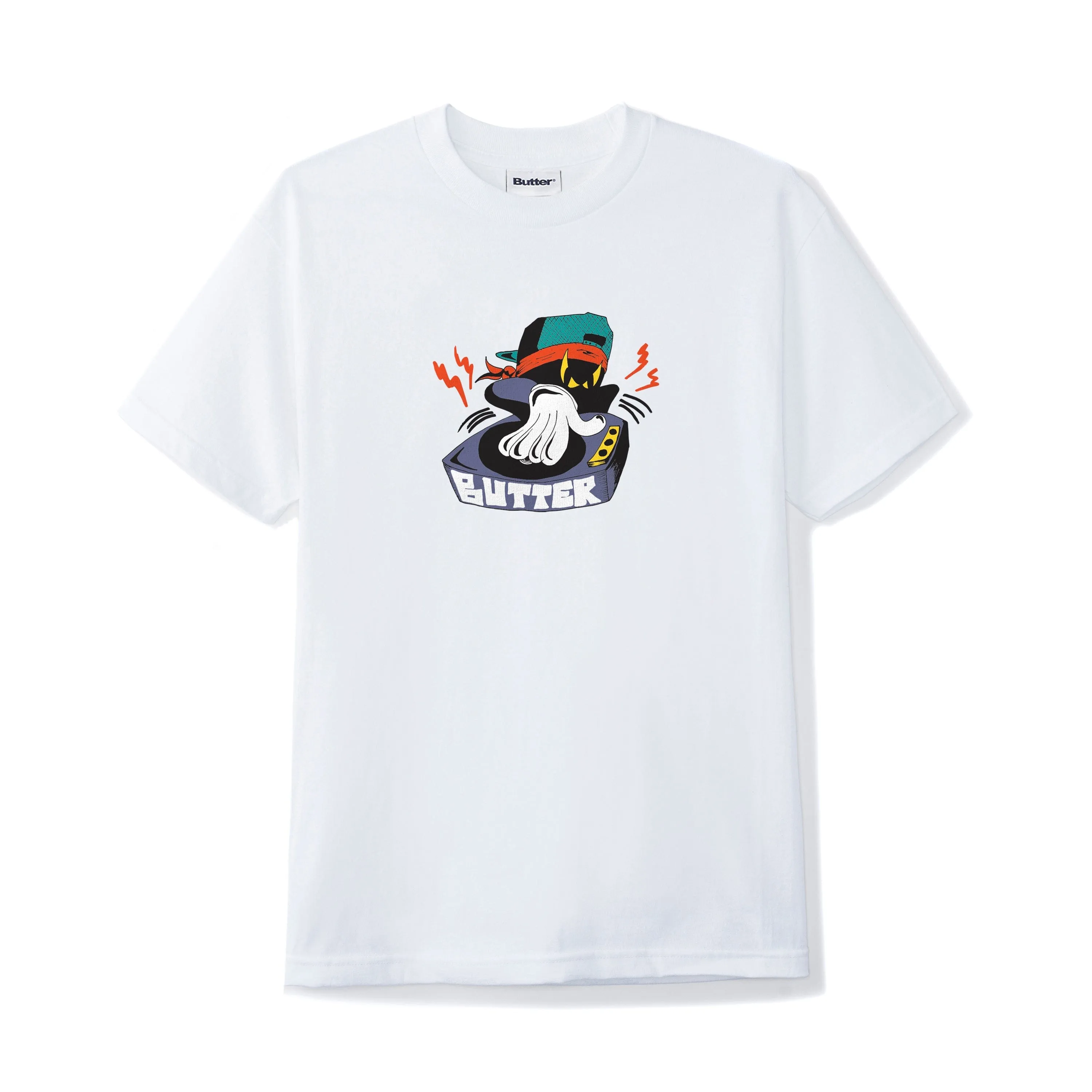 Butter Goods Spinner T-Shirt White