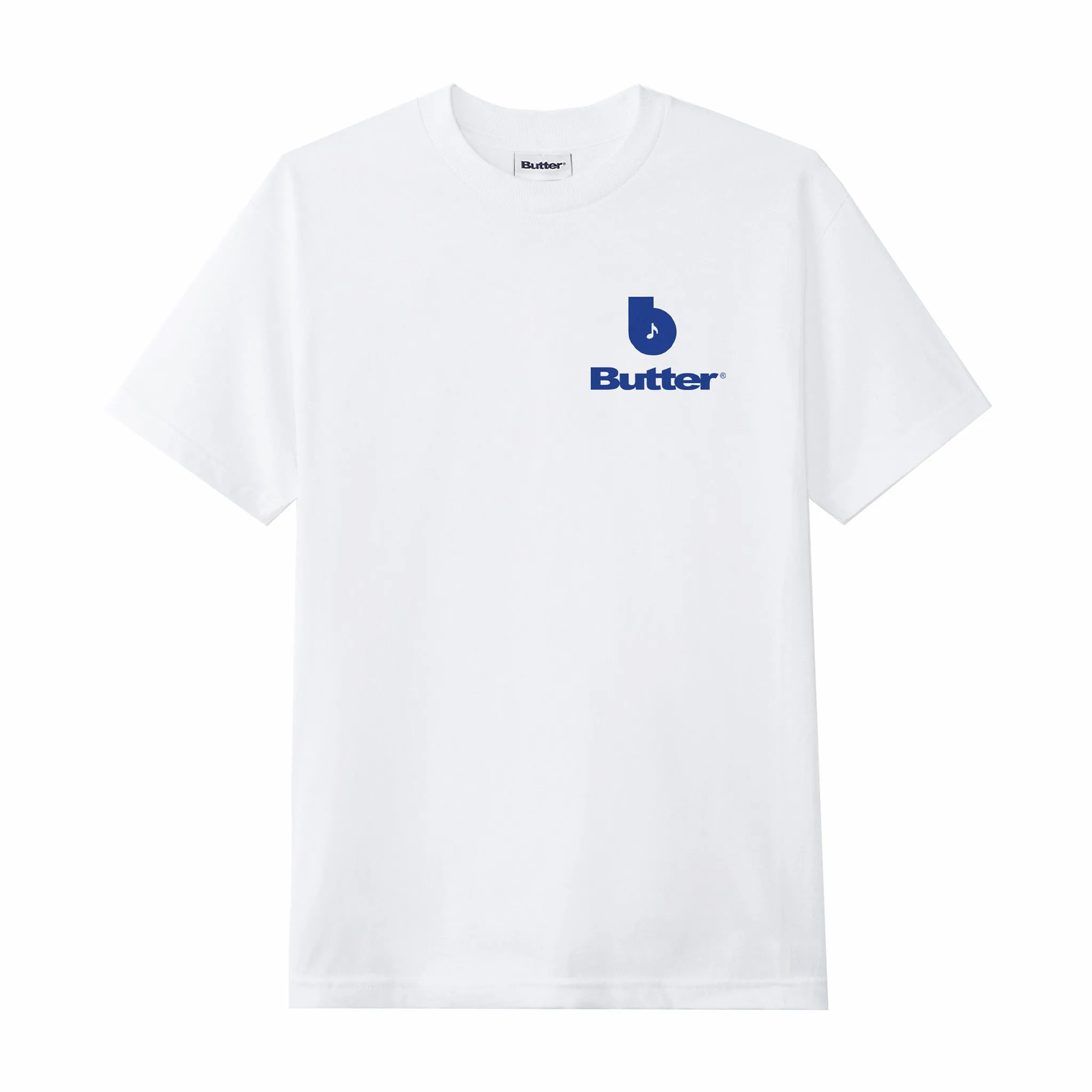 Butter Goods x Blue Note Finest Logo Tee (White)