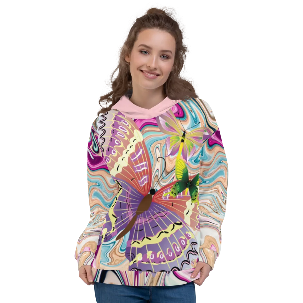 Butterfly Kisses SYLKKE Hoodie.