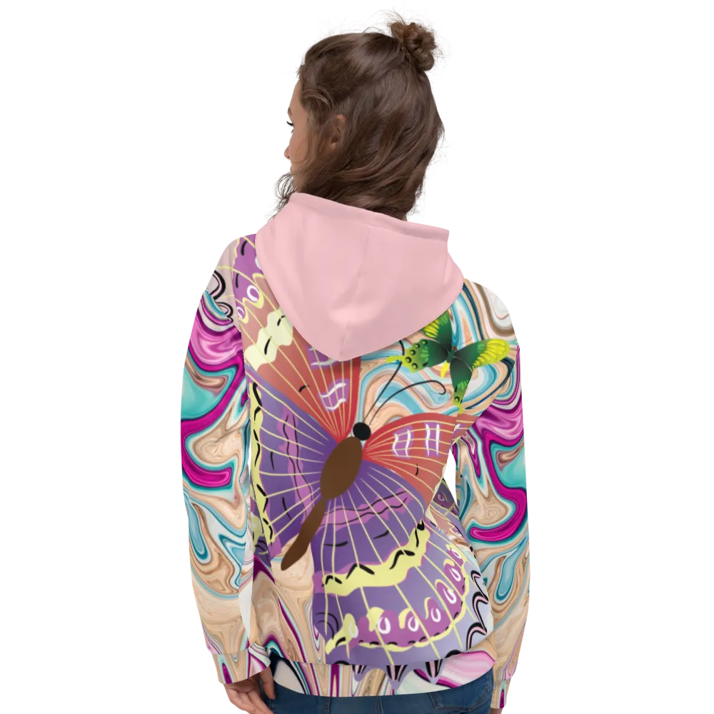 Butterfly Kisses SYLKKE Hoodie.