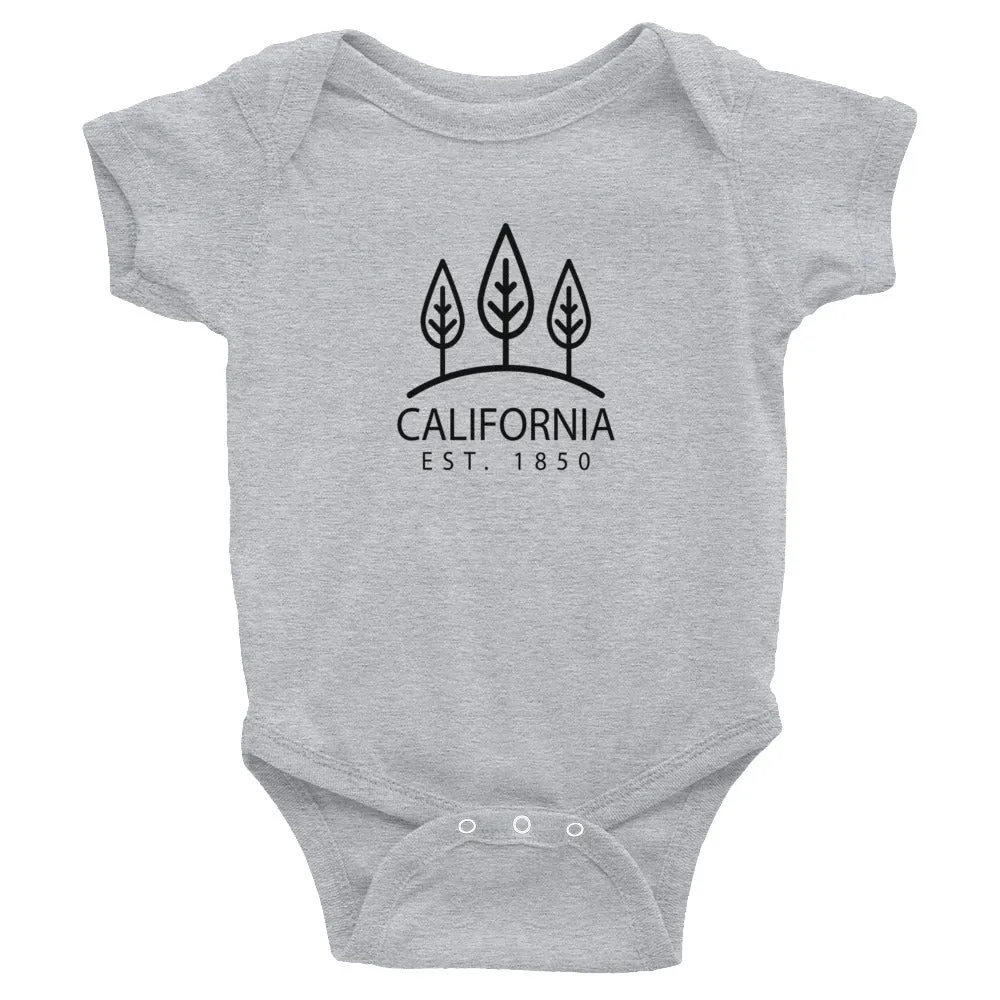 California - Baby Onesie - Founded