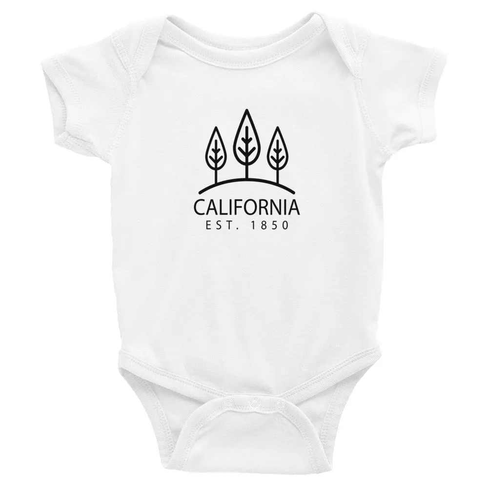 California - Baby Onesie - Founded