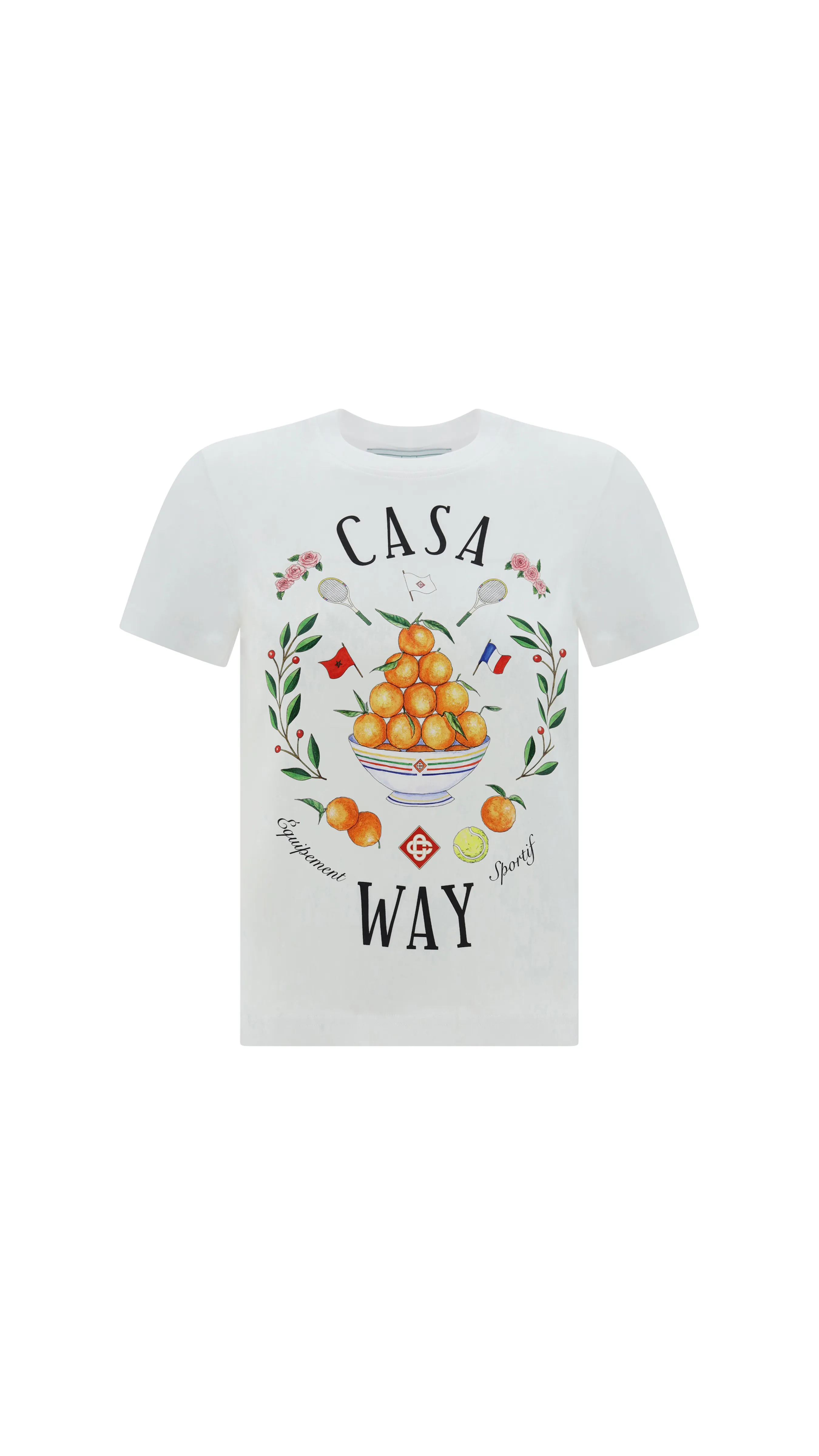 Casa Way White Oranges T-shirt