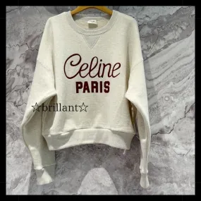 Celine cotton fleece sweatshirt