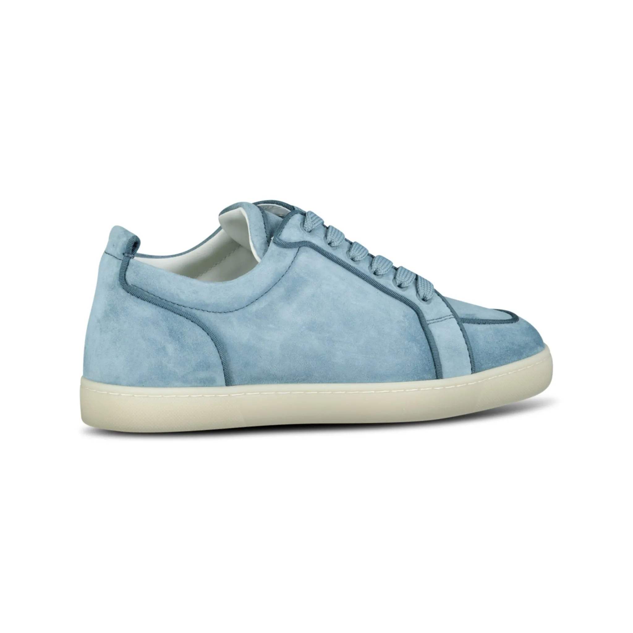 Christian Louboutin light blue trainers - Rantulow Orlato Suede