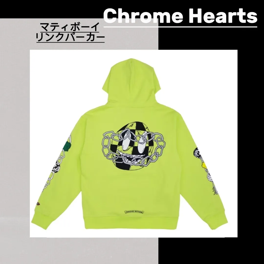 CHROME HEARTS  |Street Style Sweatshirts