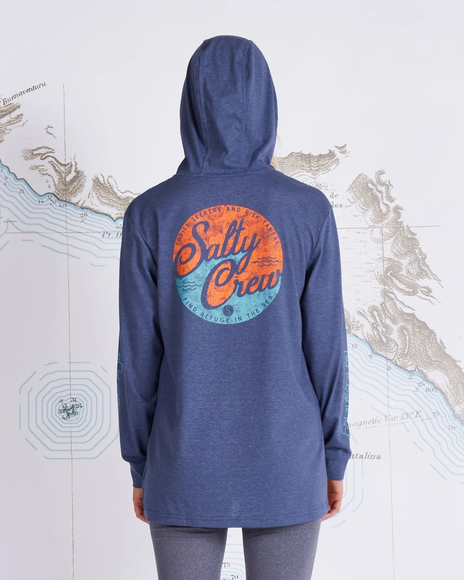 Club Salty Women's Mid Weight Hoodie