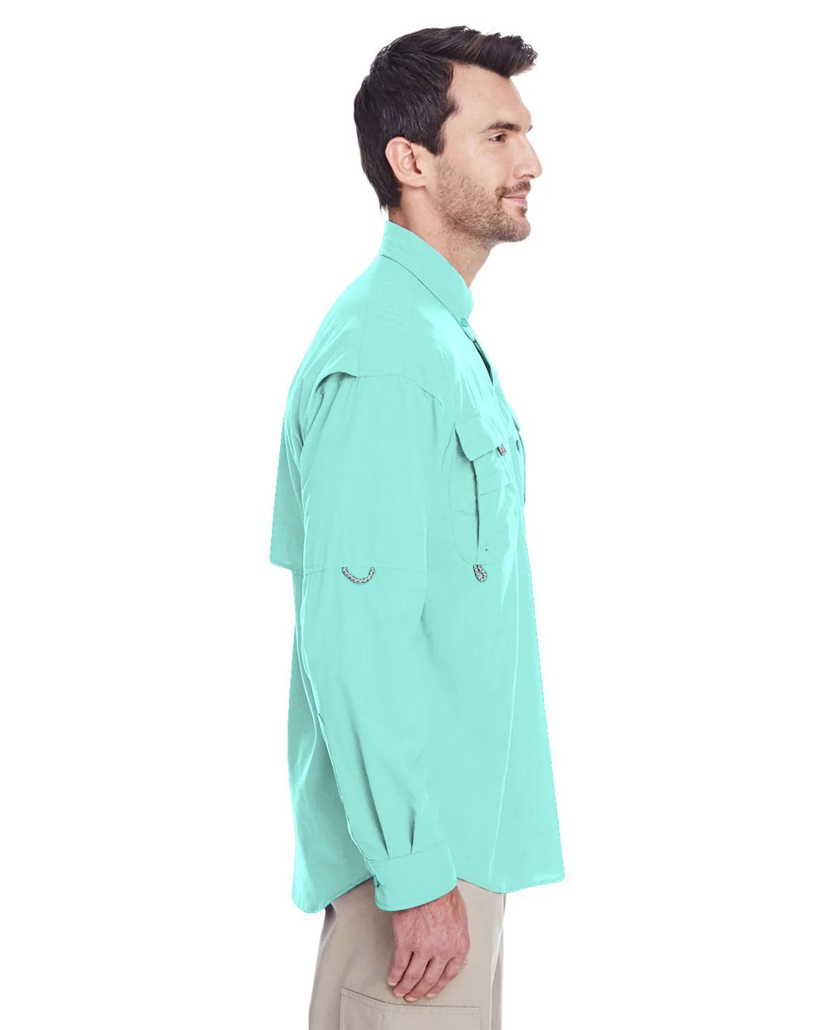 Columbia Bahama Ii Long Sleeve Shirt 7048 Gulf Stream