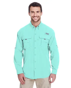 Columbia Bahama Ii Long Sleeve Shirt 7048 Gulf Stream