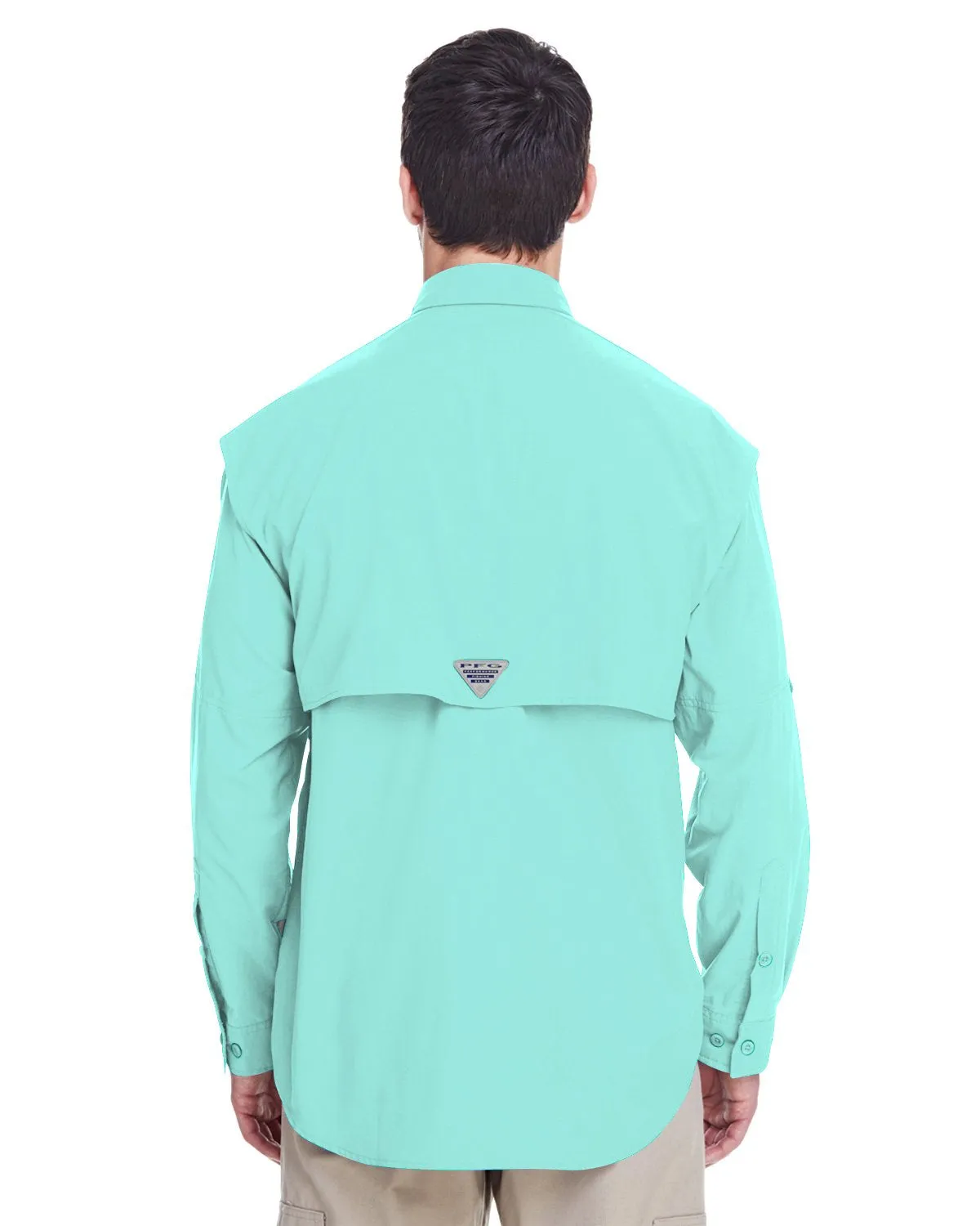 Columbia Bahama Ii Long Sleeve Shirt 7048 Gulf Stream