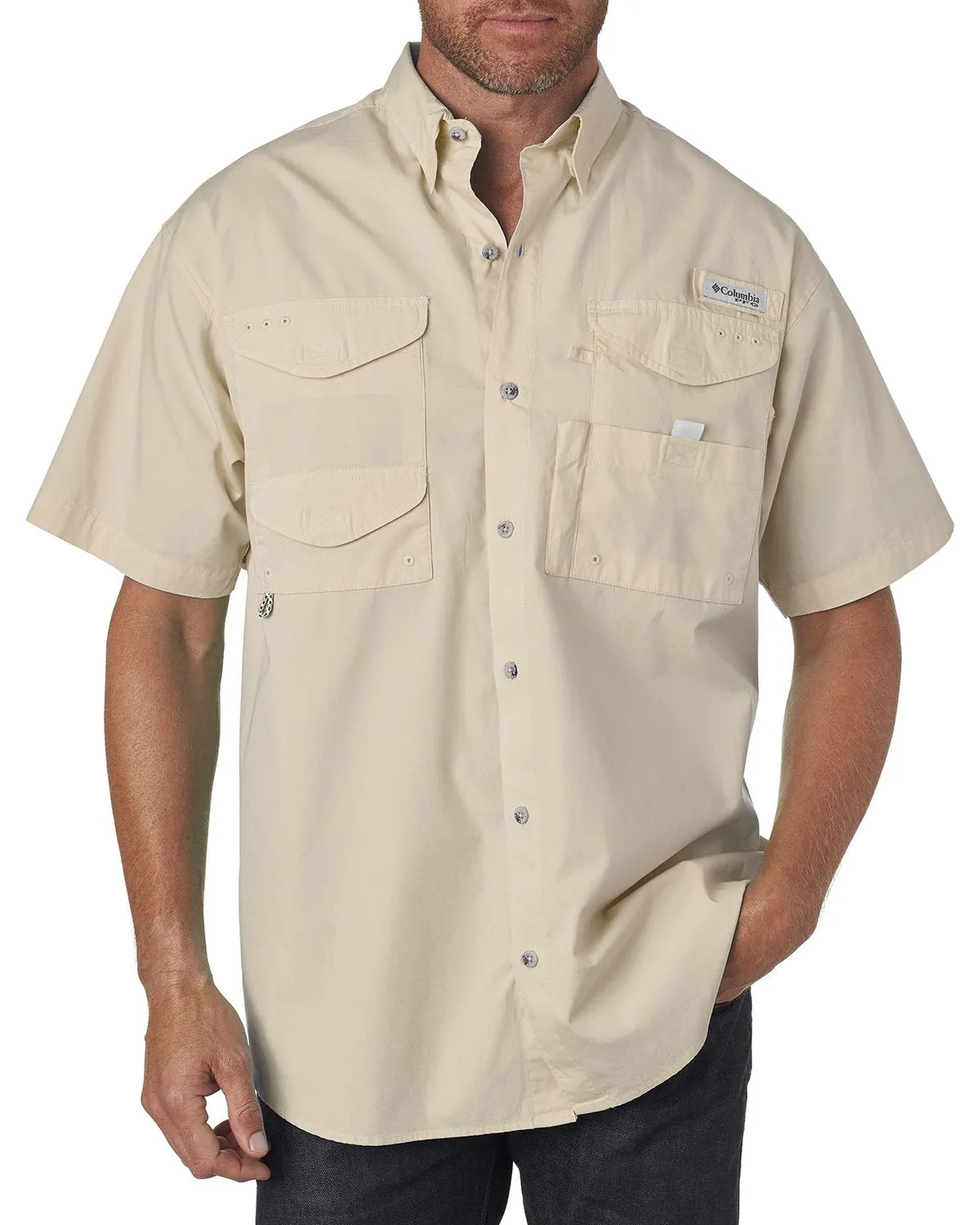 Columbia Bonehead Short Sleeve Shirt 7130 Fossil