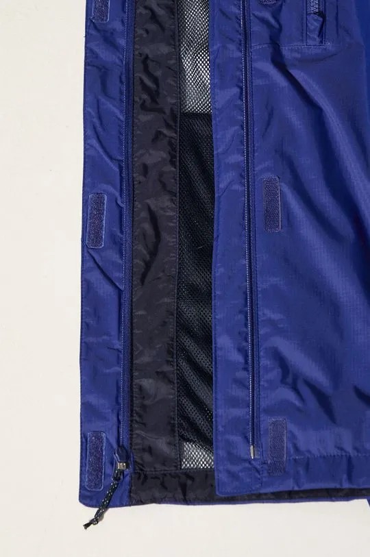 Columbia outdoor jacket Pouring Adventure II navy blue color