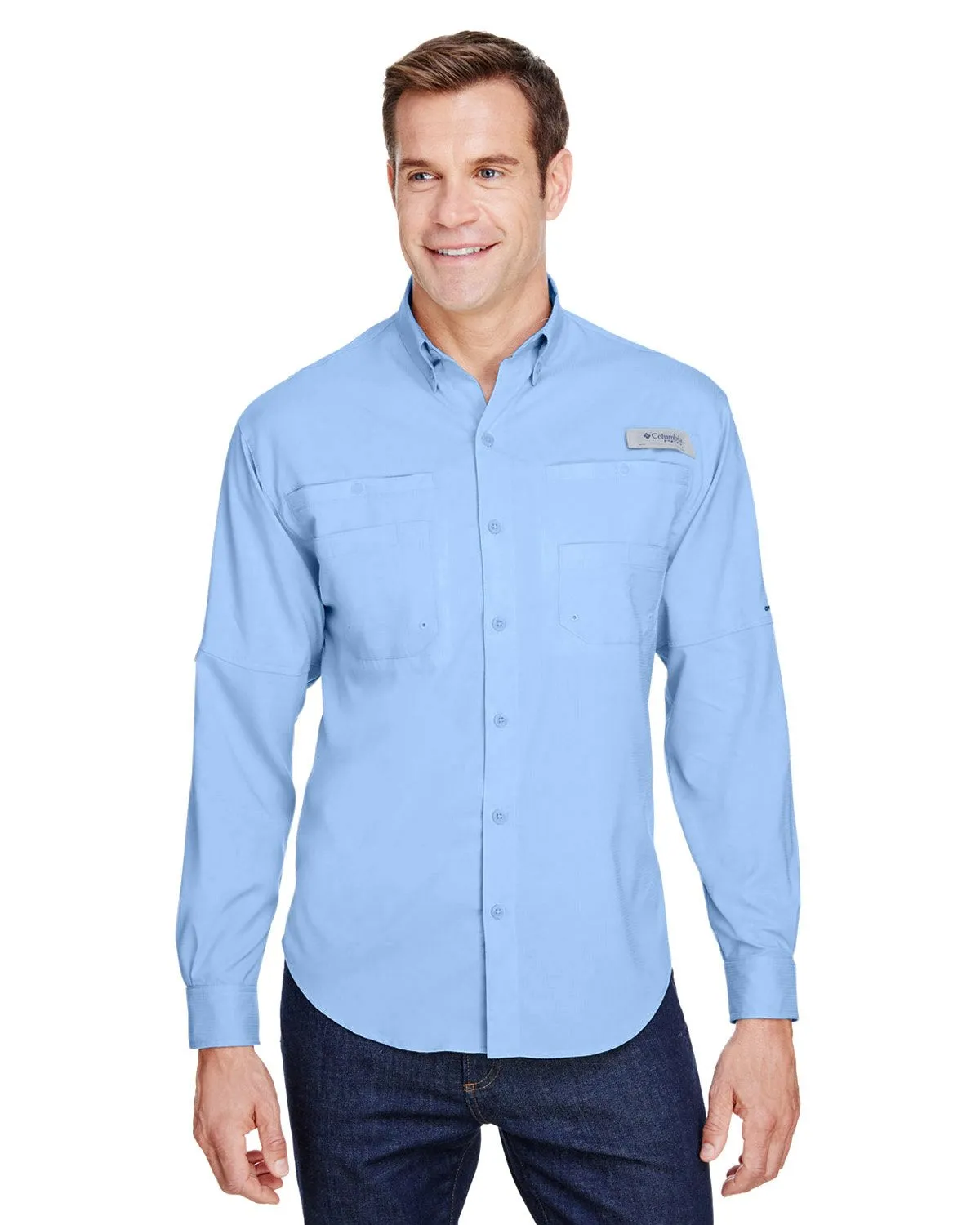 Columbia Tamiami Ii Long Sleeve Shirt 7253 Sail