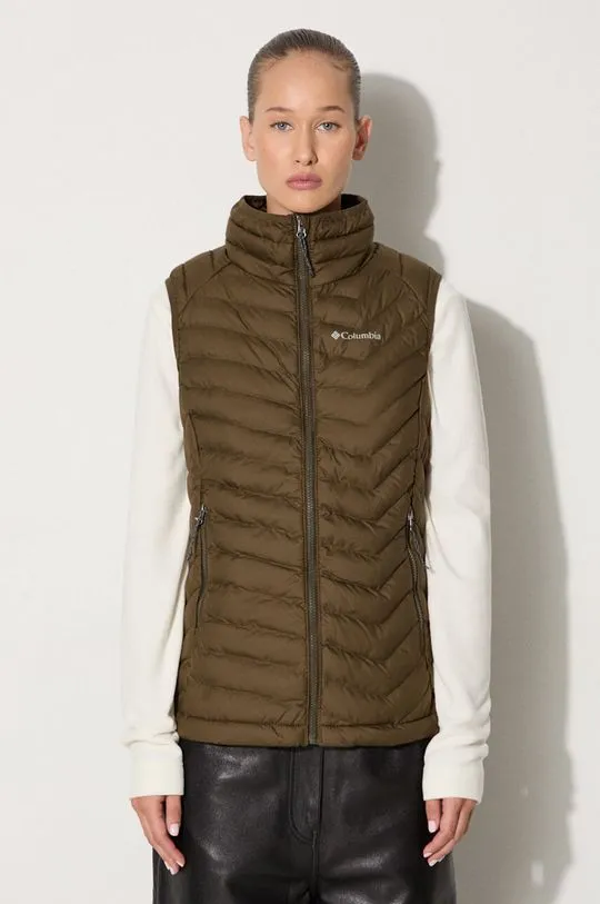 Columbia vest women’s green color