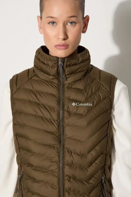 Columbia vest women’s green color