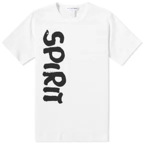 Comme des Garcons SHIRT Spirit Print TeeWhite