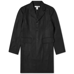 Comme des Garcons SHIRT Work Stitch 3 Button CoatBlack