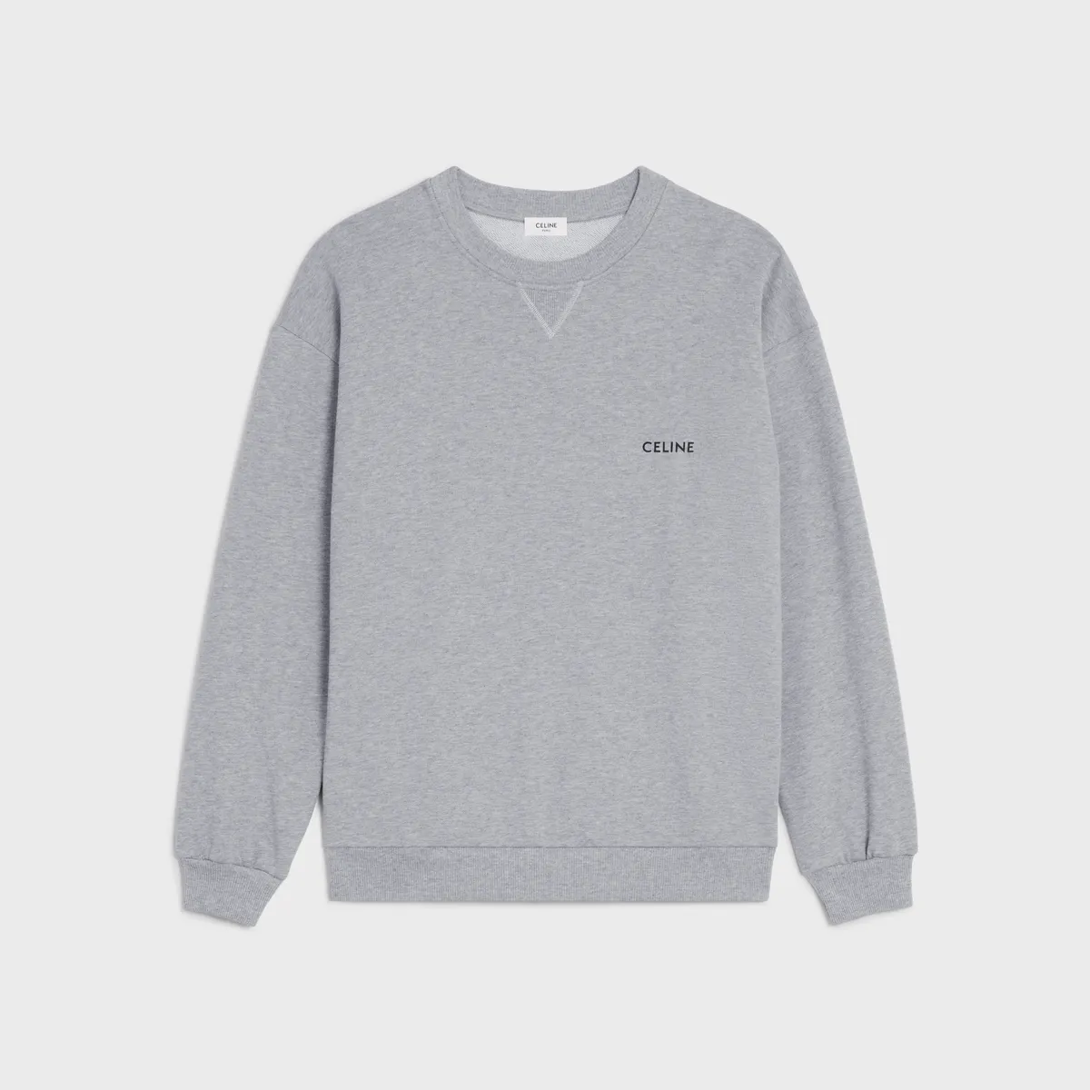 Cotton fleece Celine sweatshirt.