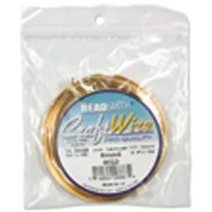 Craft Wire, Round - Gold