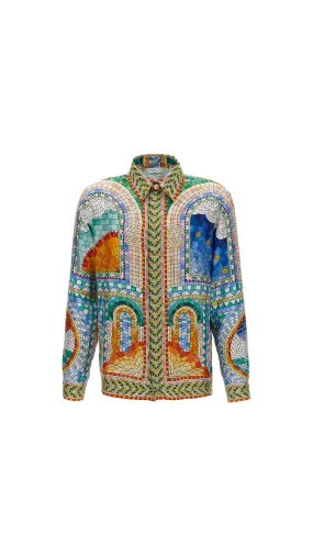 Damas Silk Shirt - Multicolor