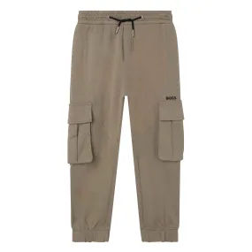 dark stone hiking trousers for boys