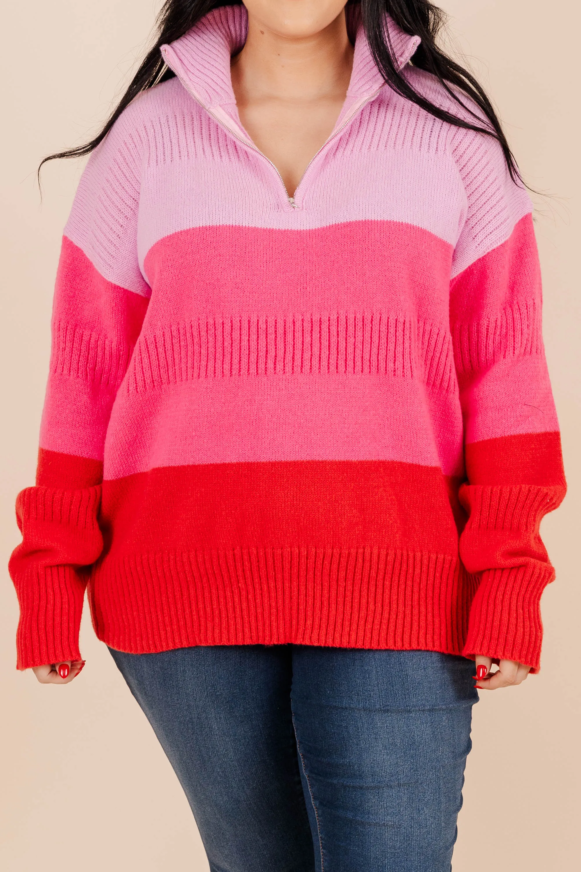 Delicious Pink Sweater: Shortcake Kisses Pullover