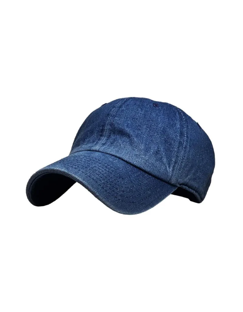 denim baseball hat