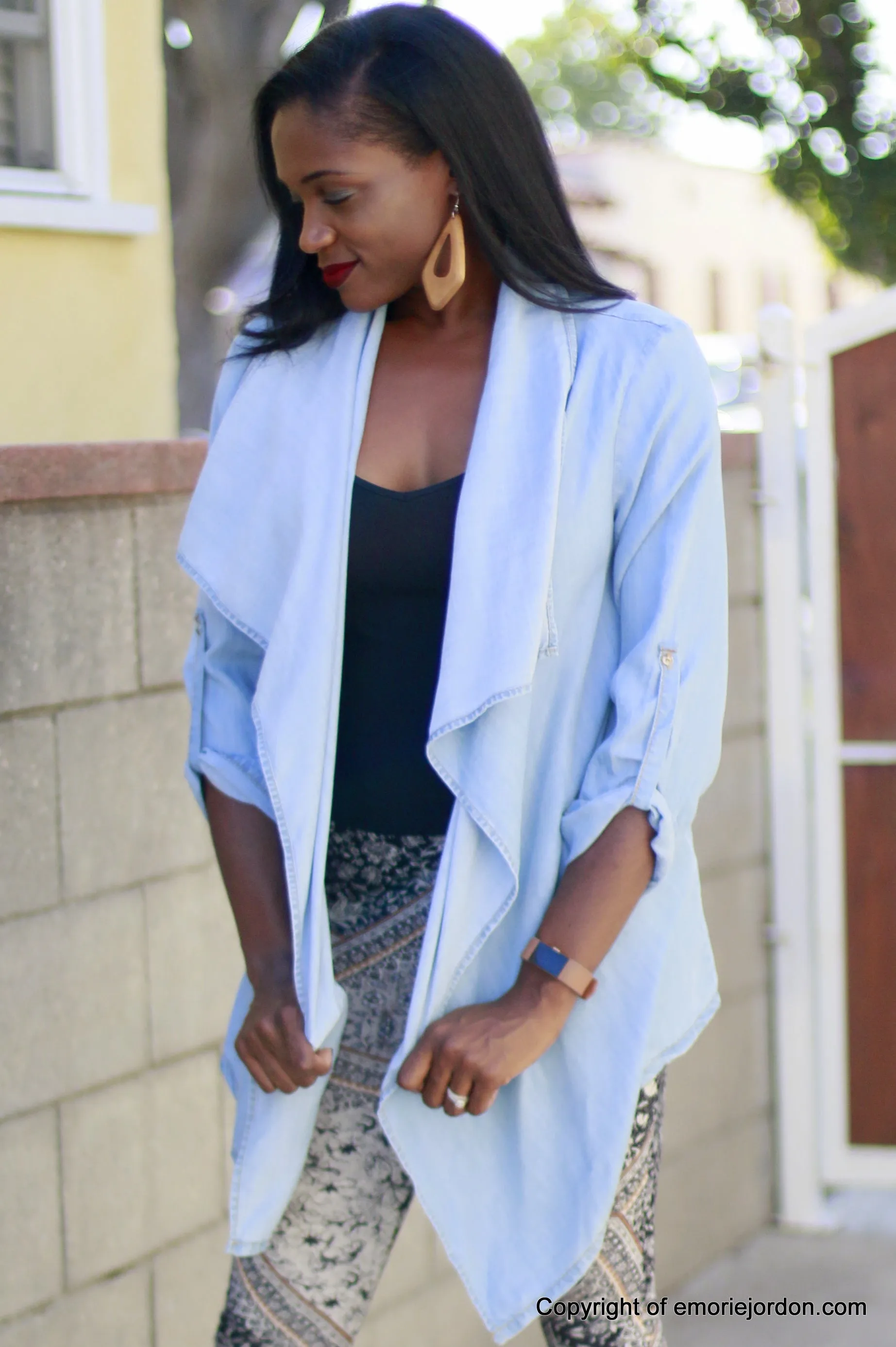 Denim Cardigan - Shop Now