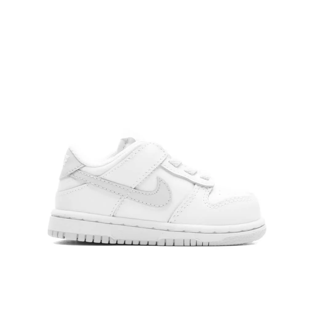 Dunk Low (TD) - White Pure Platinum White, Nike