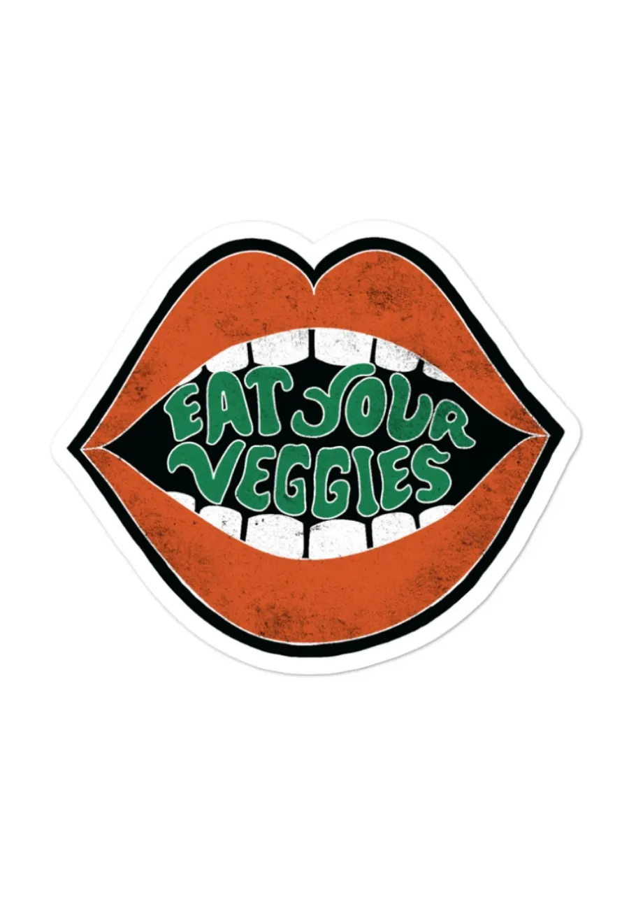 Eat Veggies Sticker