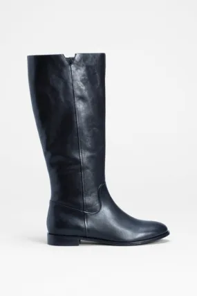 Elk Knee High Boot in Black