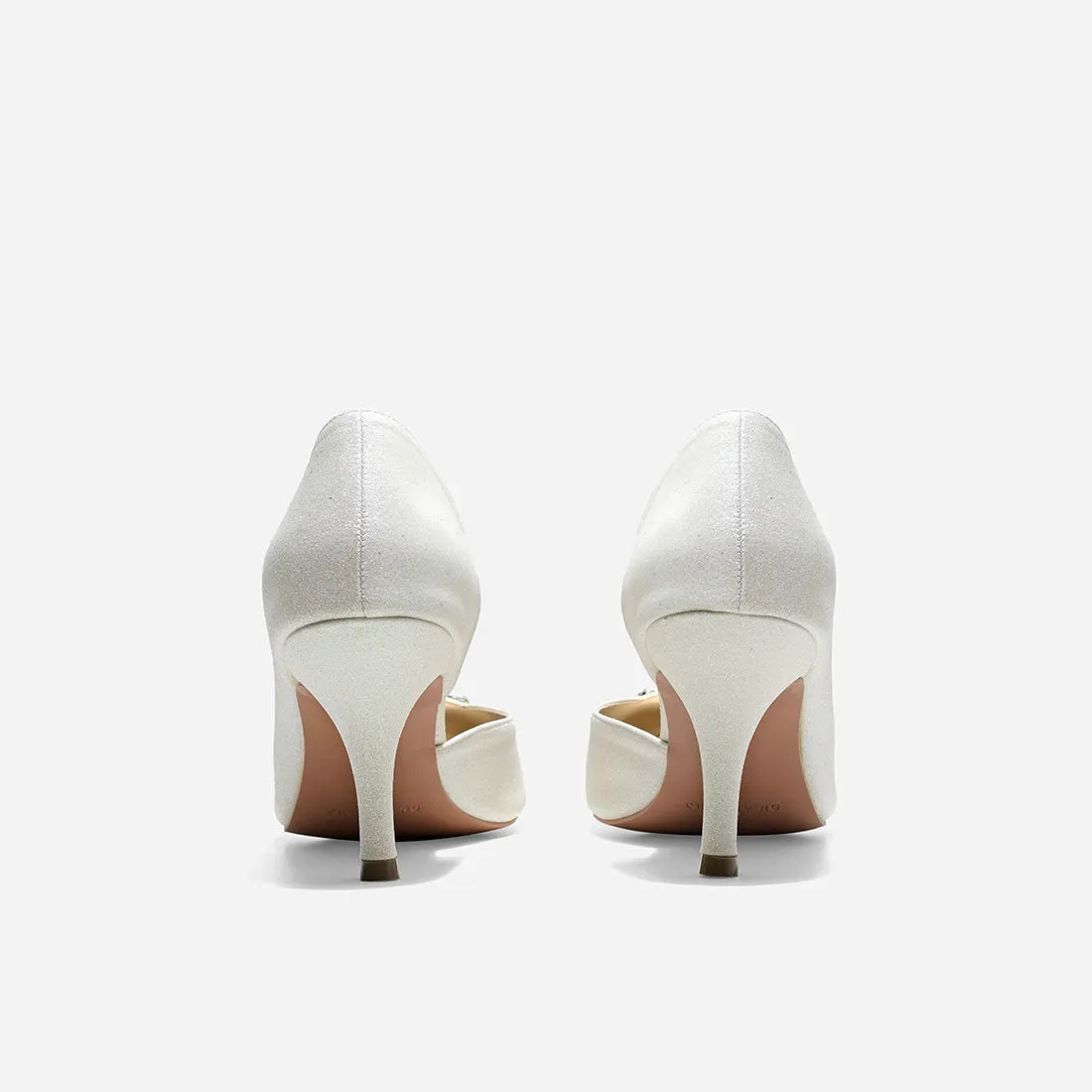 Evelyn Cynthia White High Heels