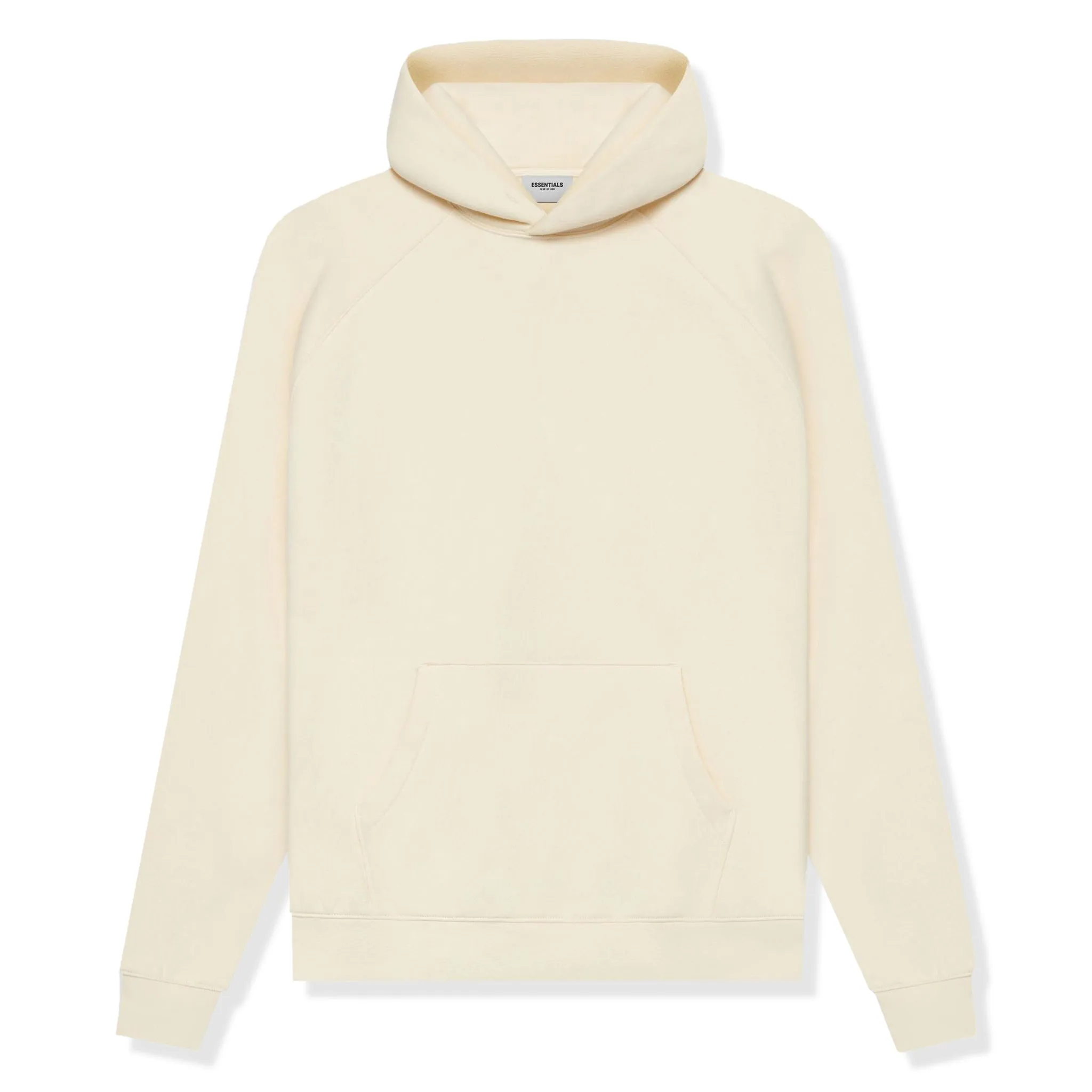 Fear Of God Essentials Hoodie - Reverse Logo Buttercream Color (SS21)