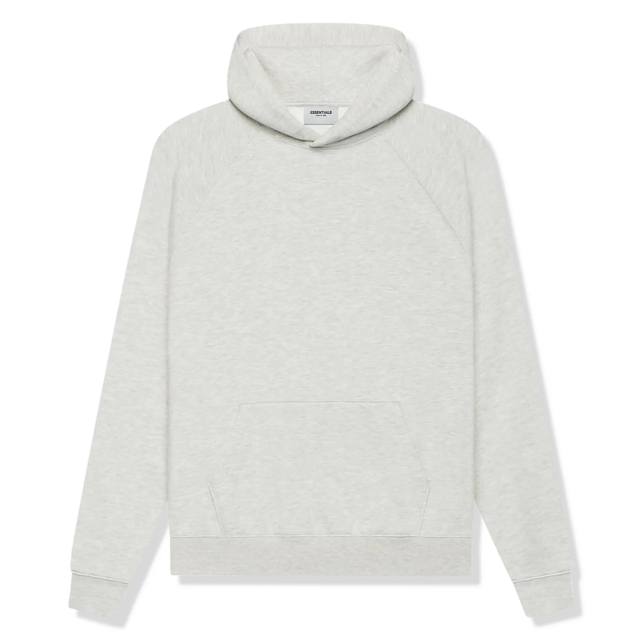 Fear Of God Essentials Light Heather Oatmeal Hoodie - SS21