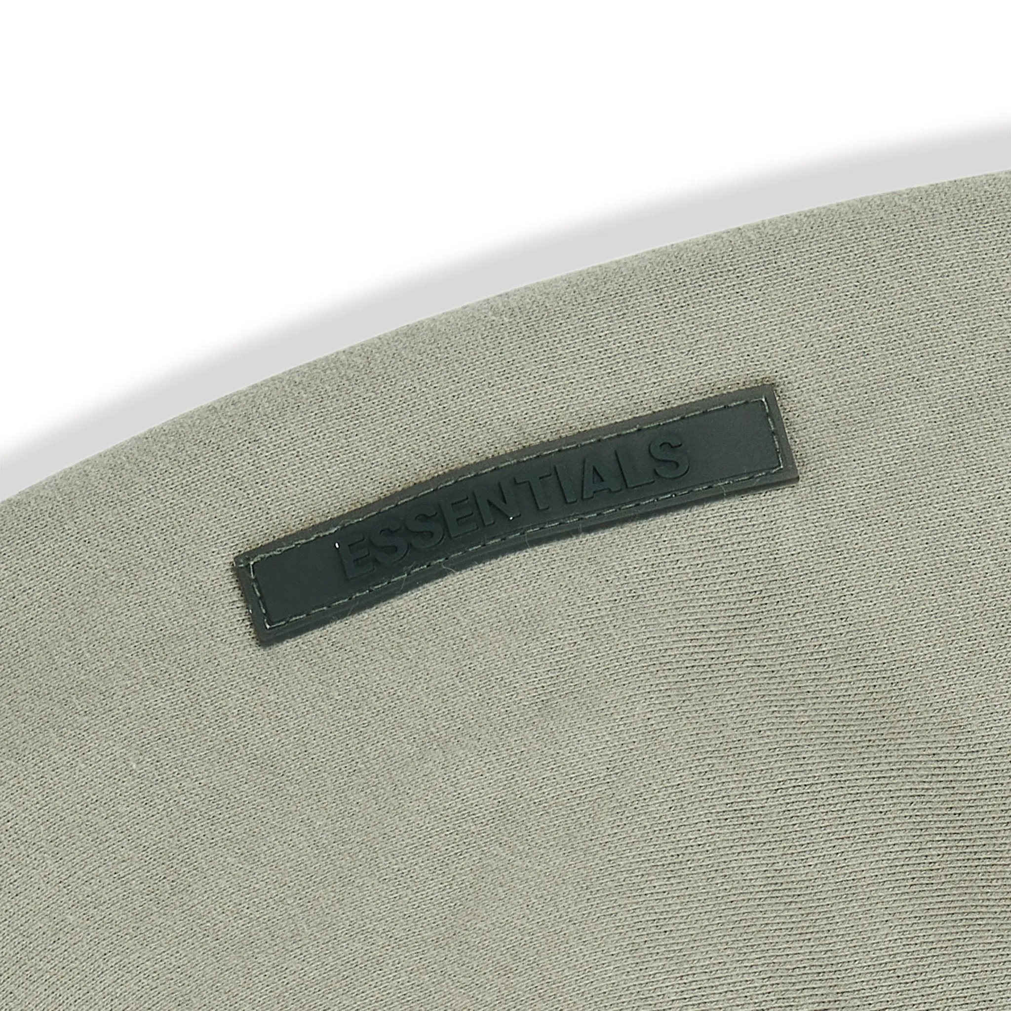 Fear Of God Essentials Taupe Hoodie Reverse Logo SS21