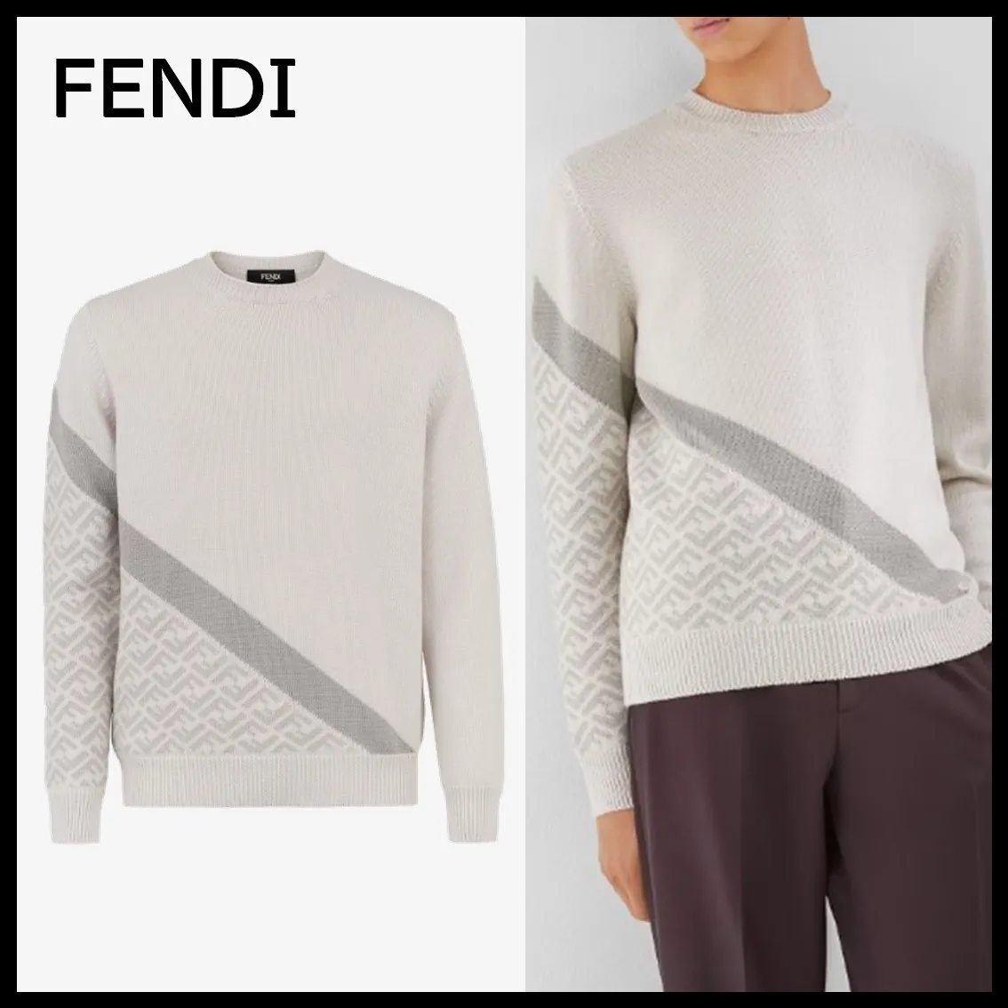 FENDI pullover sweater.