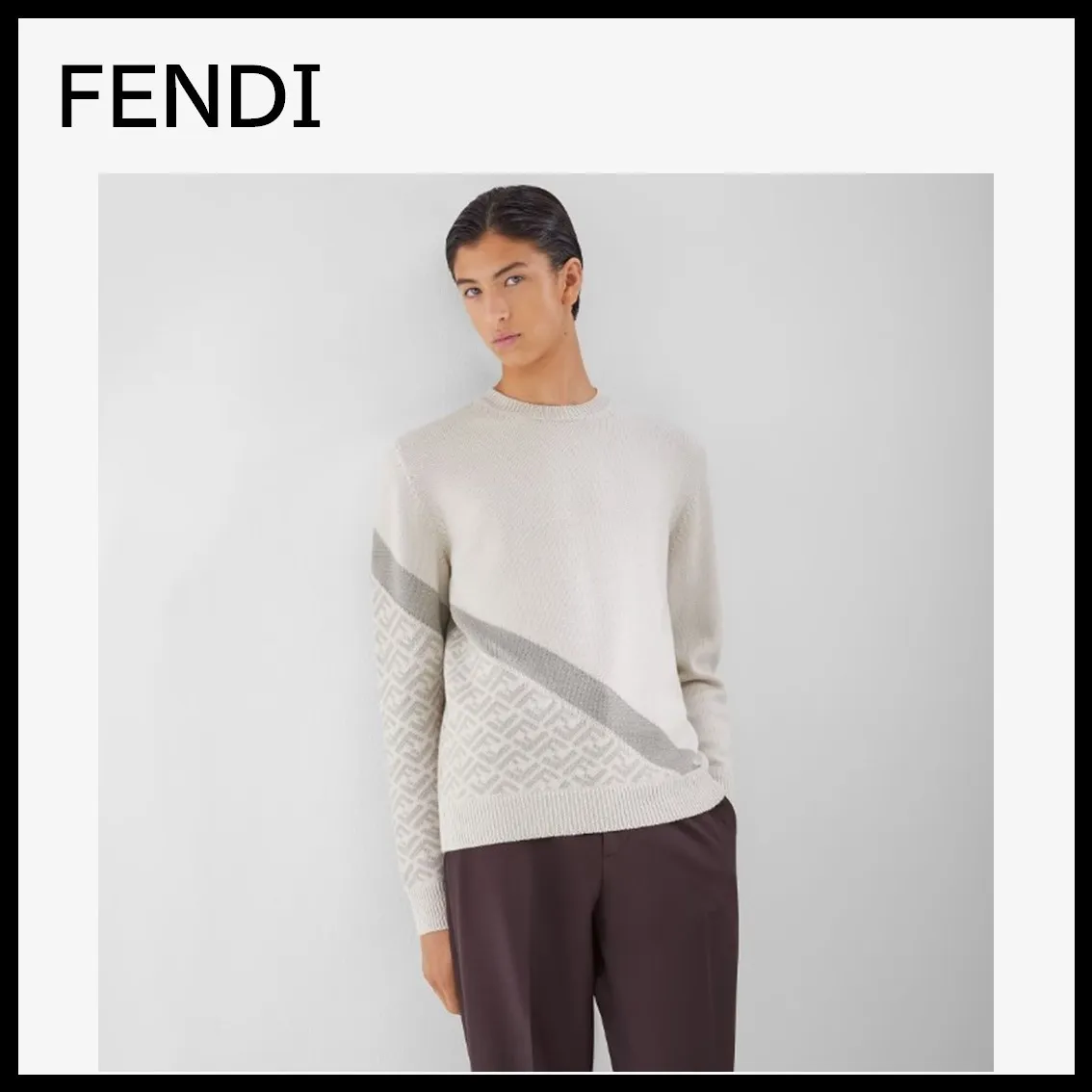 FENDI pullover sweater.