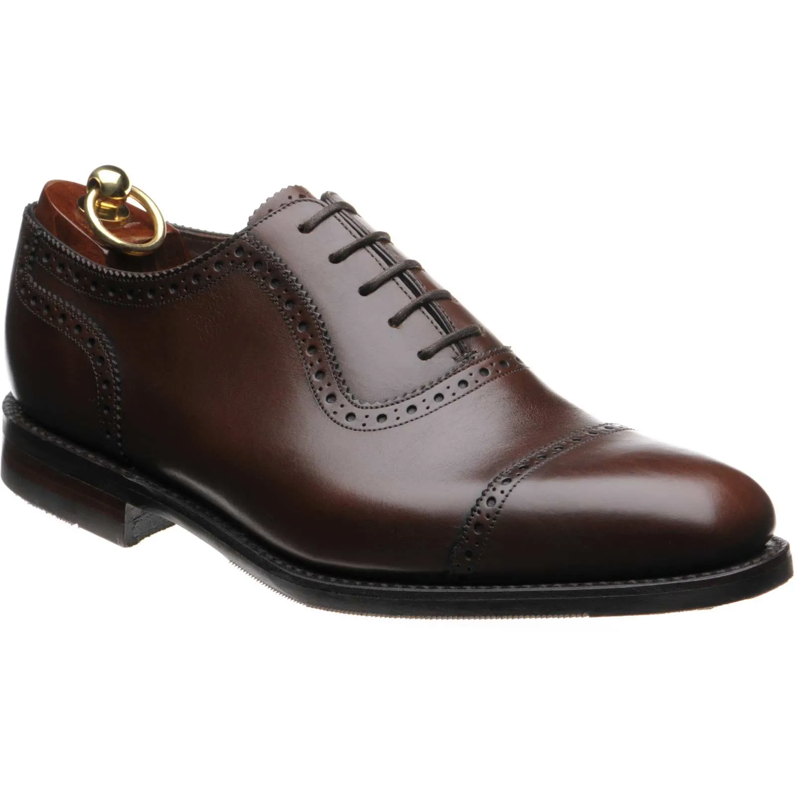 Fleet rubber-soled semi-brogues