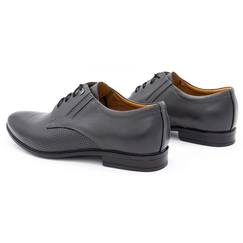 Formal shoes 482 gray grey