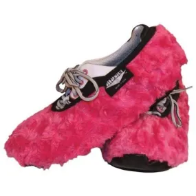 Fuzzy Fuschia Shoe Covers