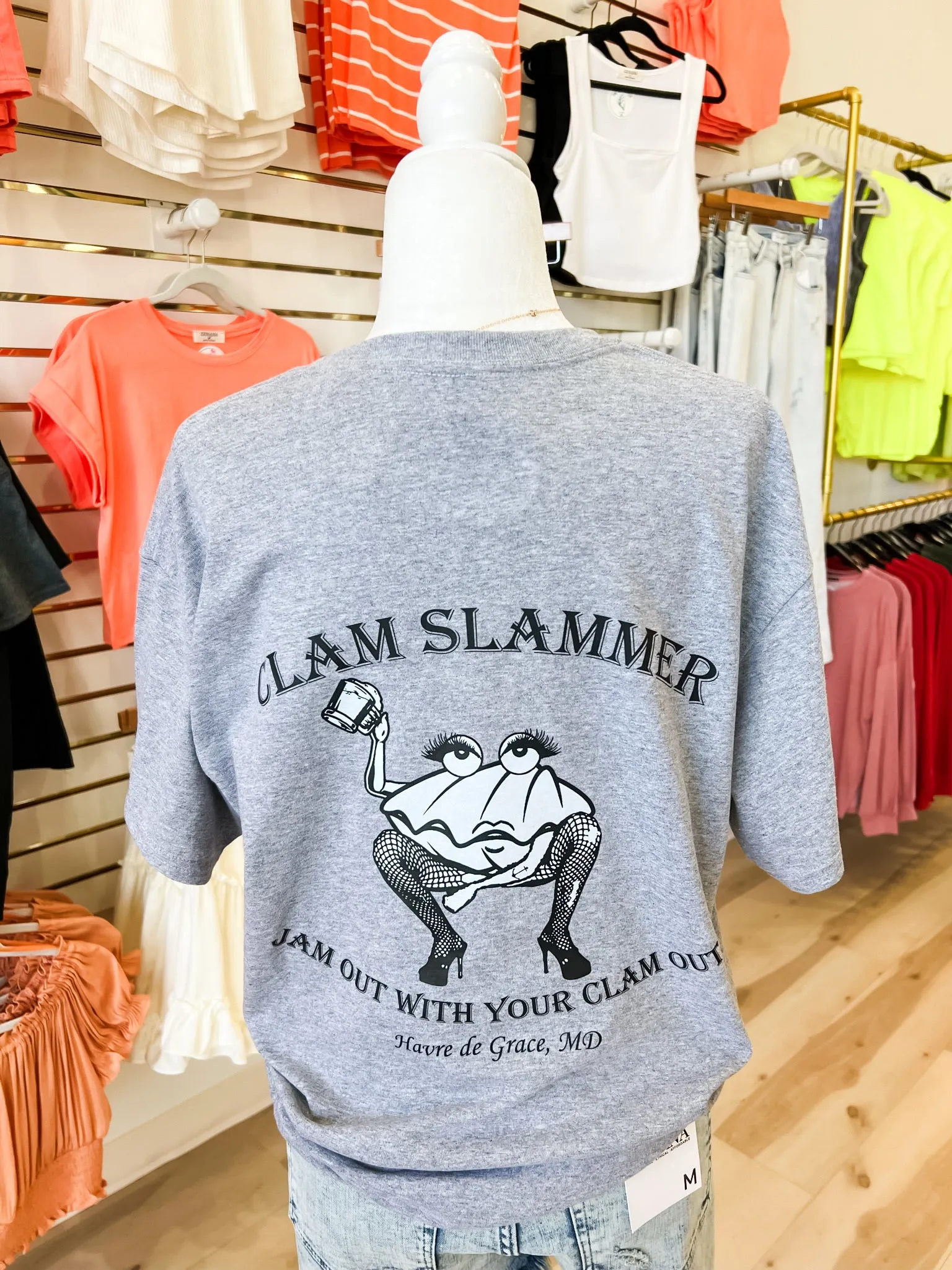 Google-optimized T-Shirt: Crush Clam Design