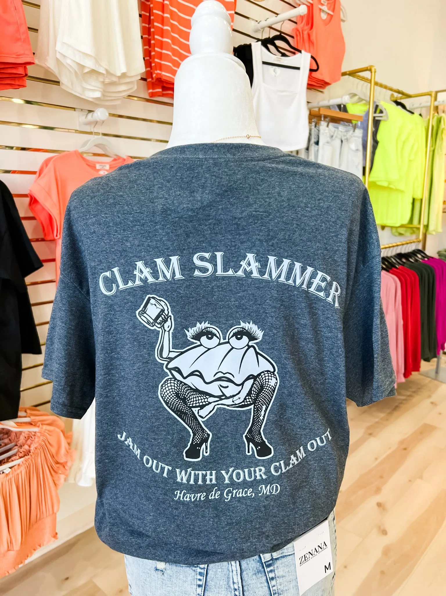 Google-optimized T-Shirt: Crush Clam Design