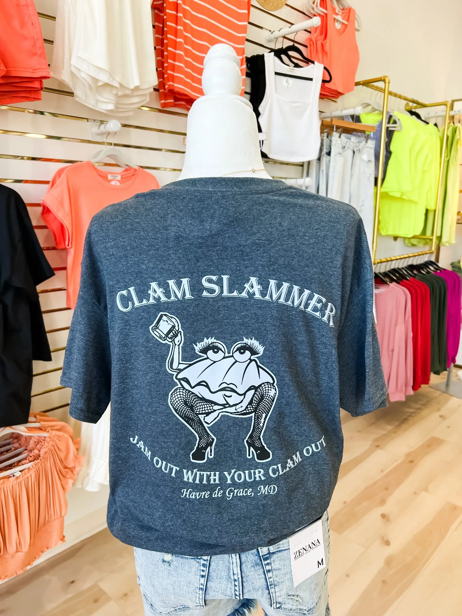 Google-optimized T-Shirt: Crush Clam Design