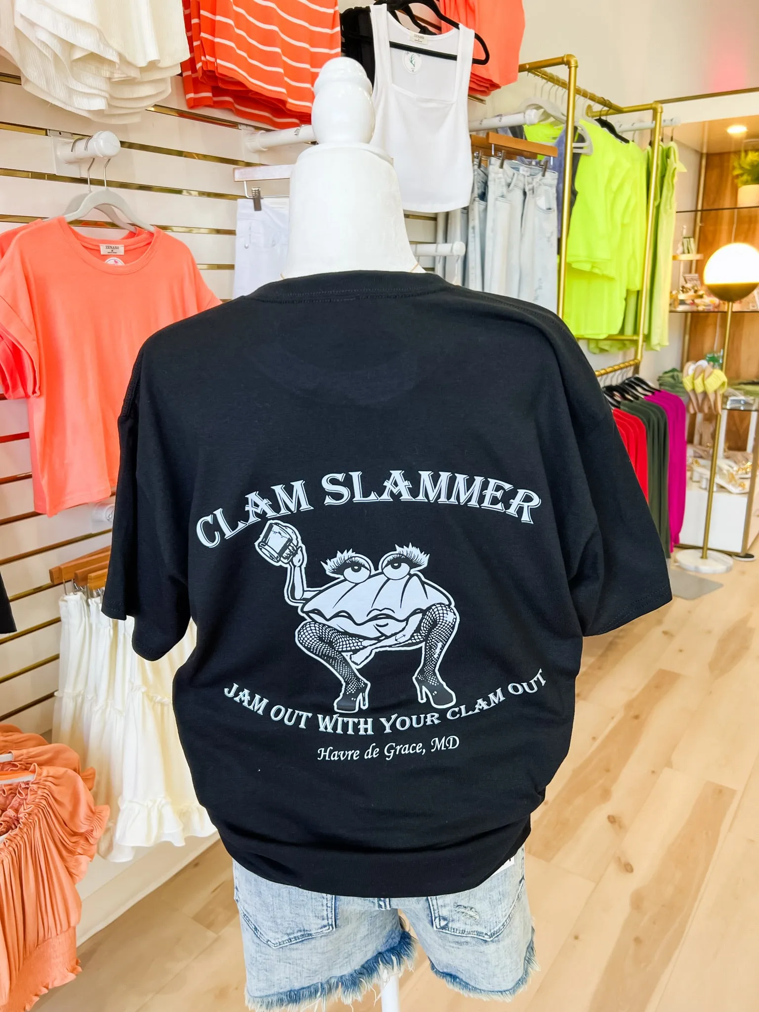 Google-optimized T-Shirt: Crush Clam Design