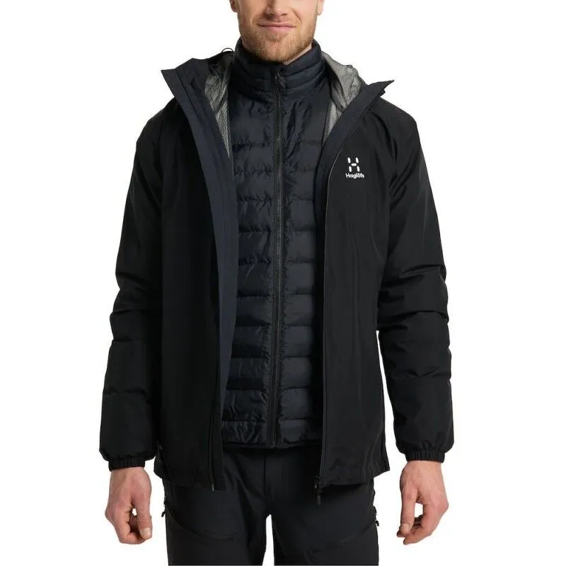 Haglöfs Men's Eldstad 3-in-1 Mimic GTX Double Jacket