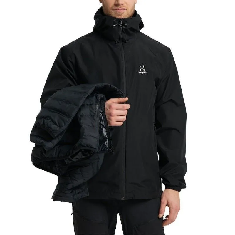 Haglöfs Men's Eldstad 3-in-1 Mimic GTX Double Jacket