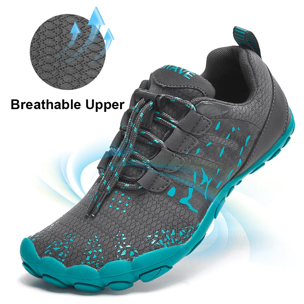 Hiitave Women’s Water Shoes - Quick-Dry Barefoot for Swimming, Diving, Surfing, Aqua Sports, Pool, Beach, Walking, Yoga.