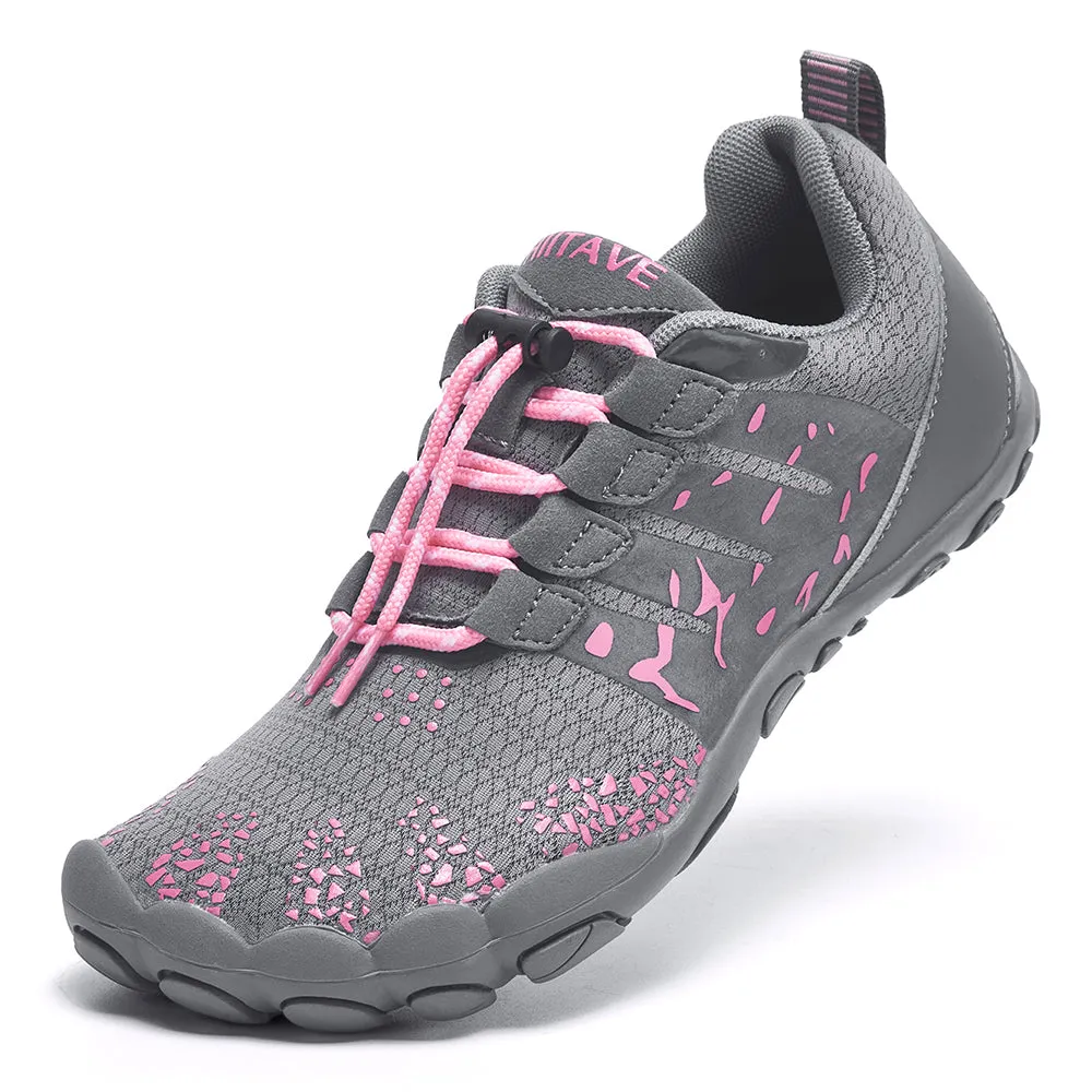 Hiitave Women’s Water Shoes - Quick-Dry Barefoot for Swimming, Diving, Surfing, Aqua Sports, Pool, Beach, Walking, Yoga.